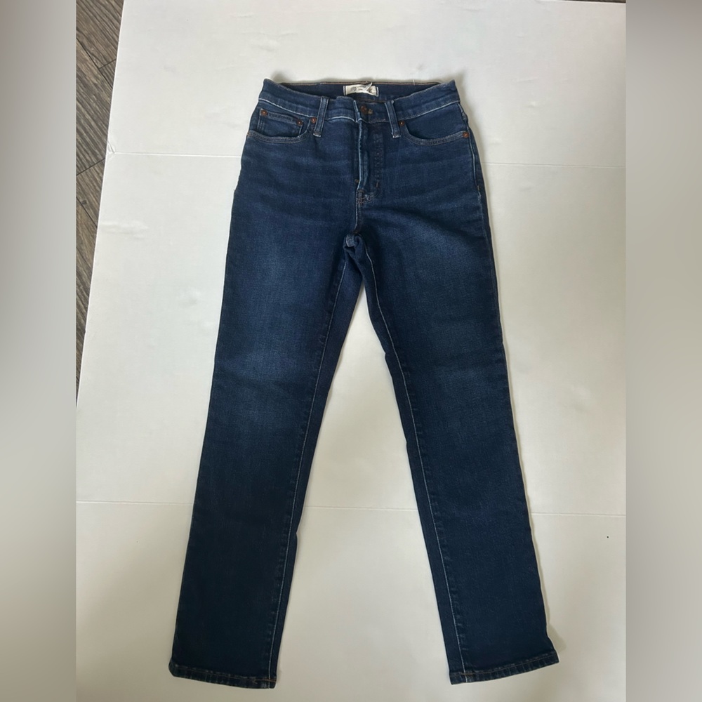 Madewell Dark Blue Skinny Jeans size 23 used excellent condition